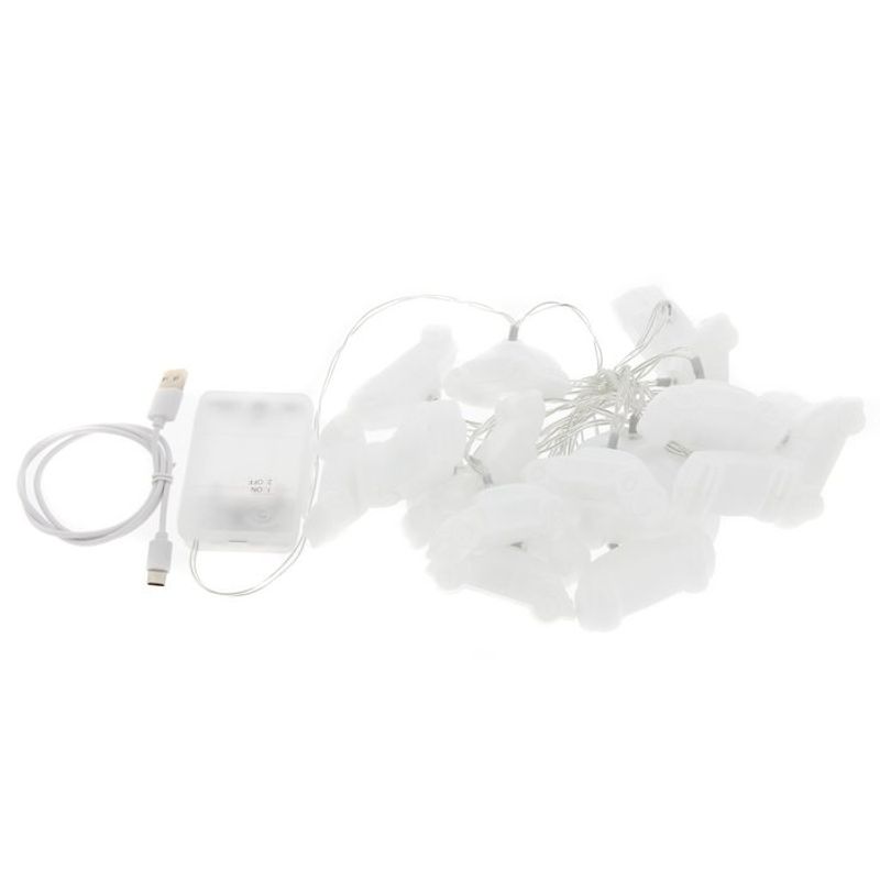 VW Boble 3D lysslynge 3 m, 20 x LED (USB-C)