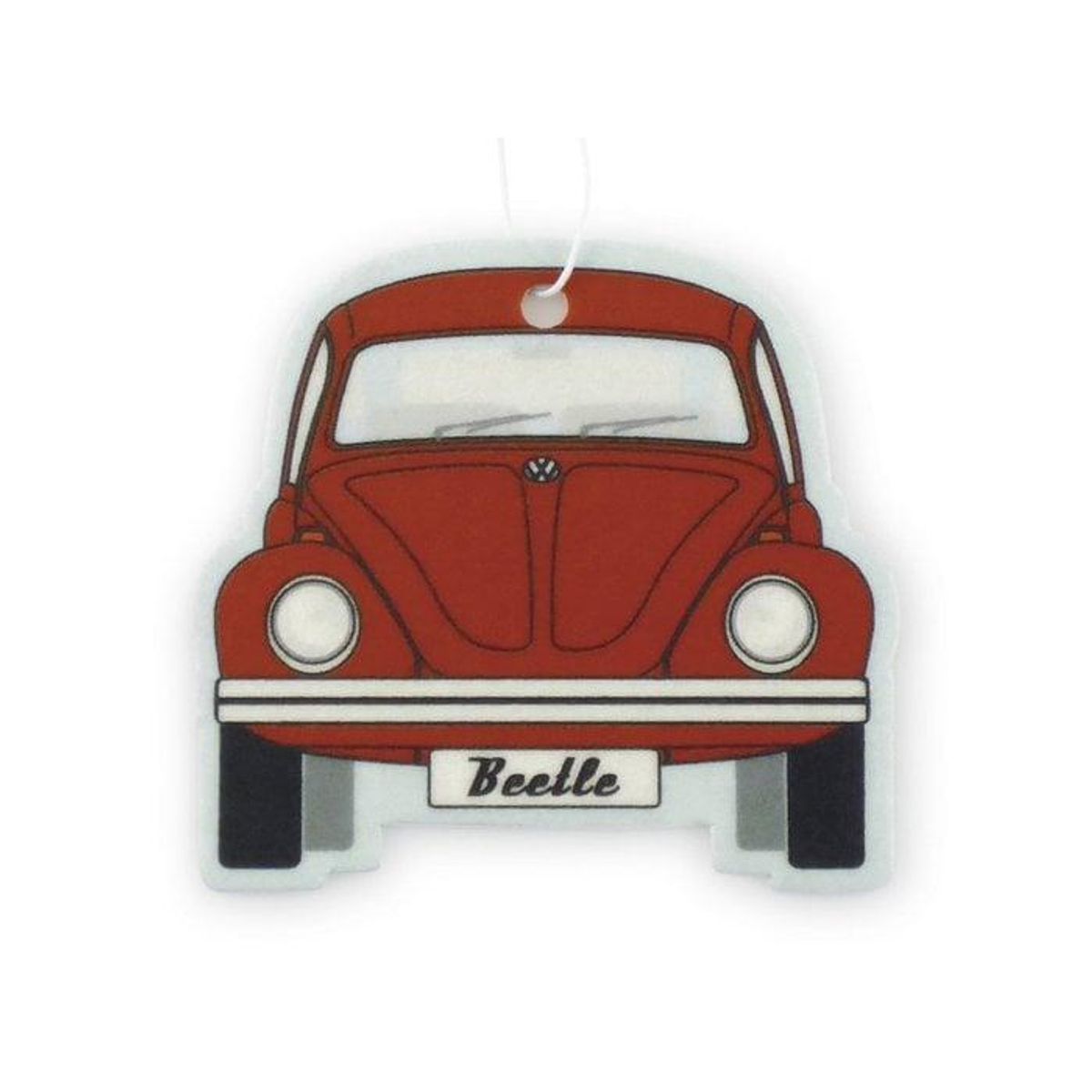 Volkswagen VW Beetle Air Freshener - Front/Red